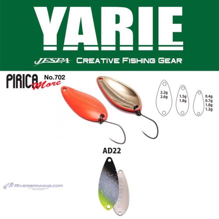 YARIE 702 PIRICA MORE 2.6gr AD22 Saber Silver