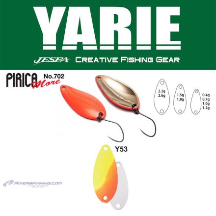 YARIE 702 PIRICA MORE 2.6gr Y53 Lemon/Orange