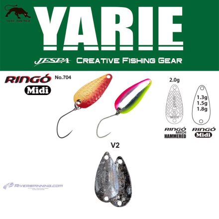 YARIE 704 RINGO MIDI 1.5gr V2 Naive Silver