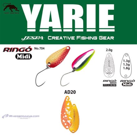 YARIE 704 RINGO MIDI 1.8gr AD20 First Fire