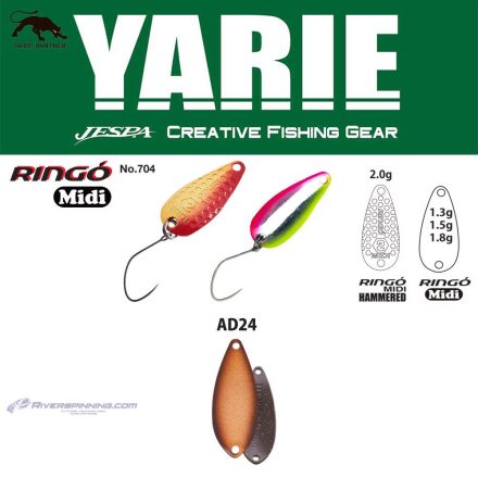 YARIE 704 RINGO MIDI 1.8gr AD24 Oyster