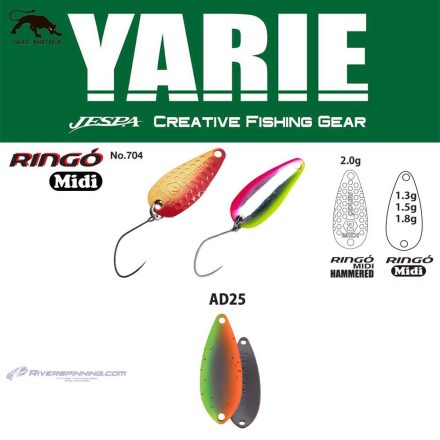 YARIE 704 RINGO MIDI 1.8gr AD25 Vegetable