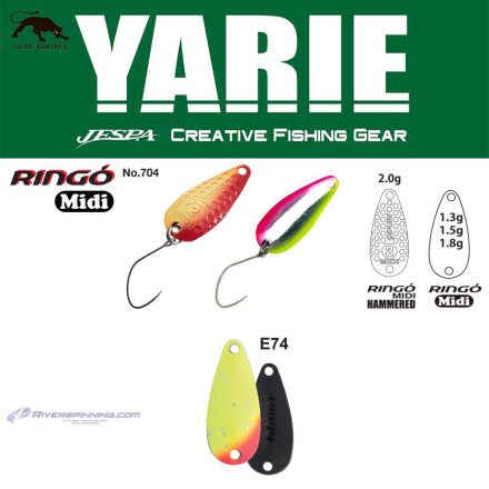 YARIE 704 RINGO MIDI 1.8gr E74 Lemon Squash