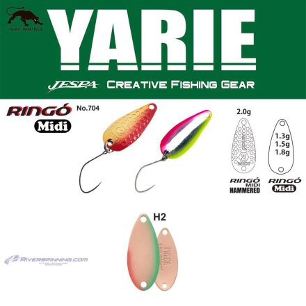 YARIE 704 RINGO MIDI 1.8gr H2 Salmon