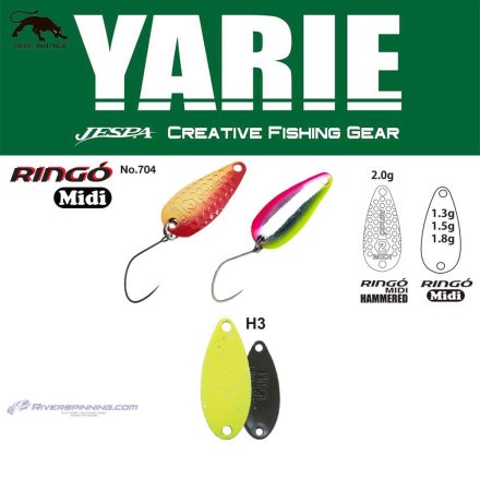 YARIE 704 RINGO MIDI 1.8gr H3 Chart Glitter