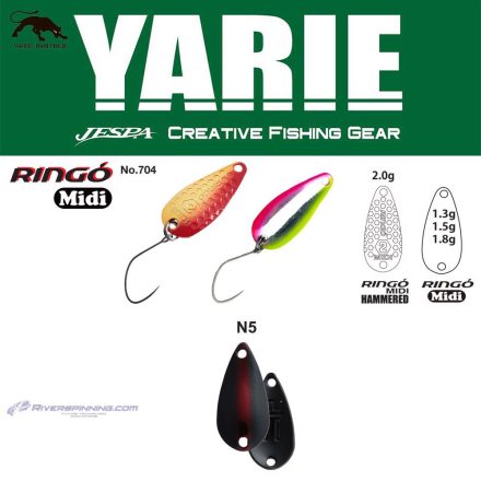 YARIE 704 RINGO MIDI 1.8gr N5 Rabbit Eye