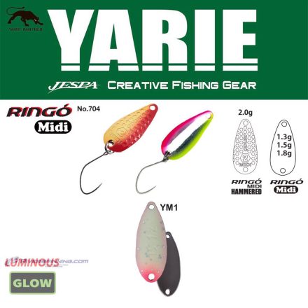 YARIE 704 RINGO MIDI 1.8gr YM1 Fruit Peach