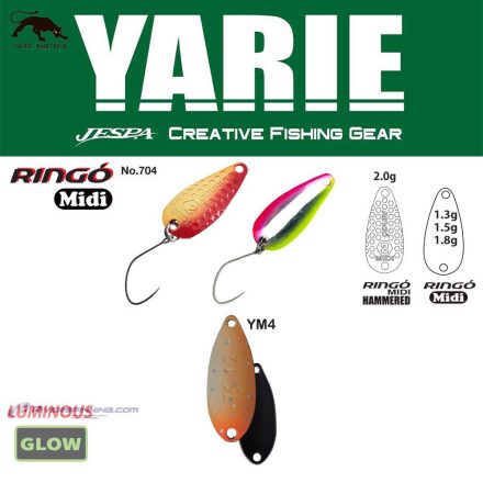 YARIE 704 RINGO MIDI 1.8gr YM4 Fruit Orange