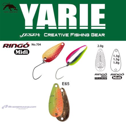 YARIE 704 RINGO MIDI HAMMERED 2.0gr E65 Second Lemon