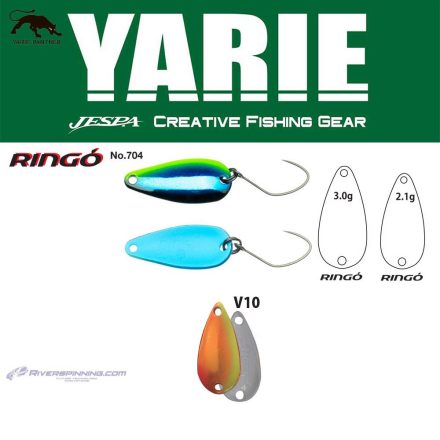 YARIE 704 RINGO 2.1gr V10 Mix Orange