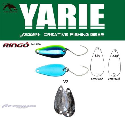 YARIE 704 RINGO 2.1gr V2 Naive Silver