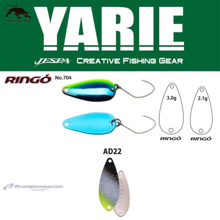 YARIE 704 RINGO 3.0gr AD22 Saber Silver