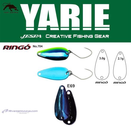 YARIE 704 RINGO 3.0gr E69 Fire Blue