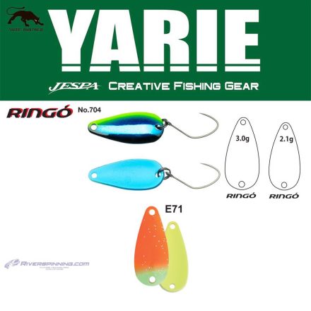 YARIE 704 RINGO 3.0gr E71 AG Carrot