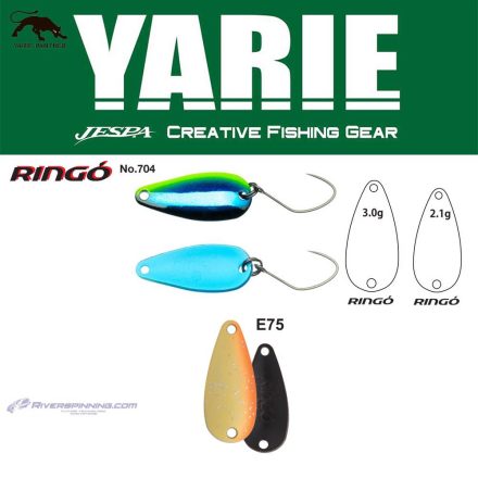 YARIE 704 RINGO 3.0gr E75 Orange Peel