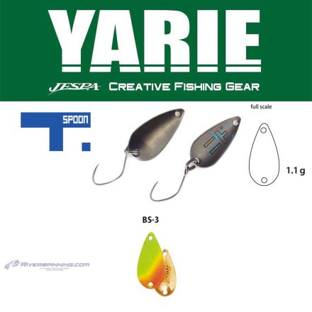 YARIE 706 T-SPOON 1.1gr BS3 First Lemon