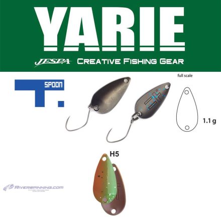 YARIE 706 T-SPOON 1.1gr H5 Thirty Eight