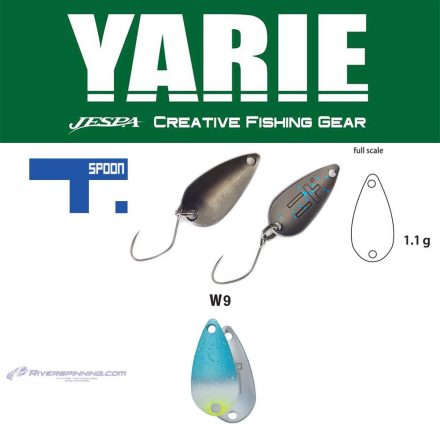 YARIE 706 T-SPOON 1.1gr W9 Blues