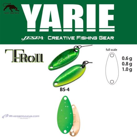 YARIE 707T T-ROLL 1.0gr BS-4 Lime Glitter