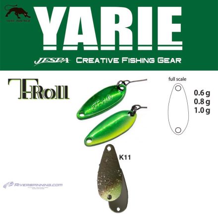 YARIE 707T T-ROLL 1.0gr K11 Mobility Olive