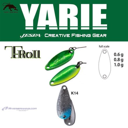 YARIE 707T T-ROLL 1.0gr K14 Mobility Blue