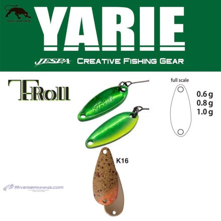 YARIE 707T T-ROLL 1.0gr K16 Mobility Beige