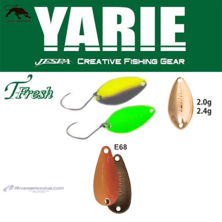 YARIE 708T T-FRESH 2.0gr E68 Caramel Gold