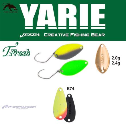 YARIE 708T T-FRESH 2.4gr E74 Lemon Squash