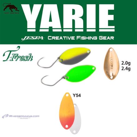 YARIE 708T T-FRESH 2.4gr Y54 Orange/Red