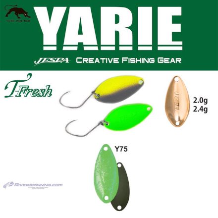 YARIE 708T T-FRESH 2.4gr Y75 Green Hololume