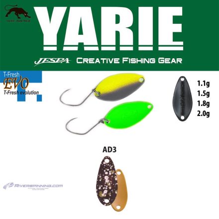 YARIE 710T T-FRESH EVO 1.1gr AD3 Saku Pellet