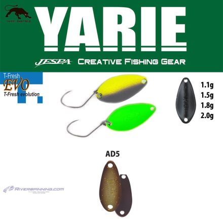 YARIE 710T T-FRESH EVO 1.1gr AD5 Algae