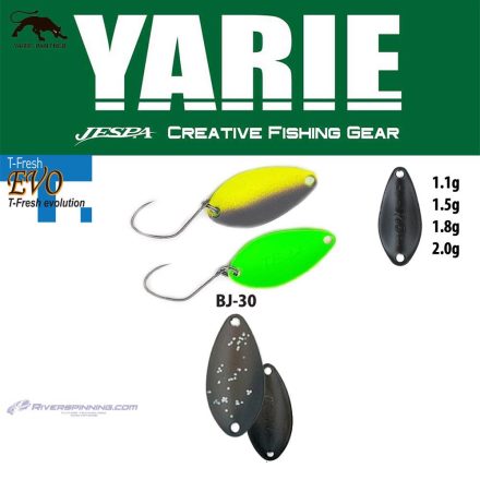 YARIE 710T T-FRESH EVO 1.1gr BJ-30 Toichigi Brown