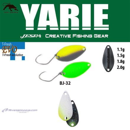 YARIE 710T T-FRESH EVO 1.1gr BJ-32 Hayato SP