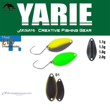 YARIE 710T T-FRESH EVO 1.1gr S1 Dark Brown