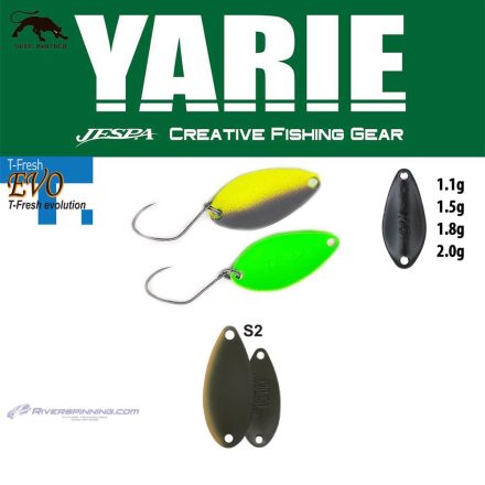 YARIE 710T T-FRESH EVO 1.1gr S2 Dark Olive