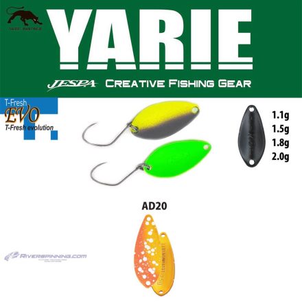 YARIE 710T T-FRESH EVO 1.5gr AD20 First Fire