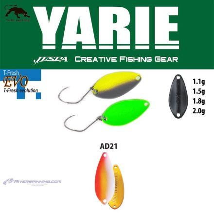 YARIE 710T T-FRESH EVO 1.5gr AD21 Uzakin