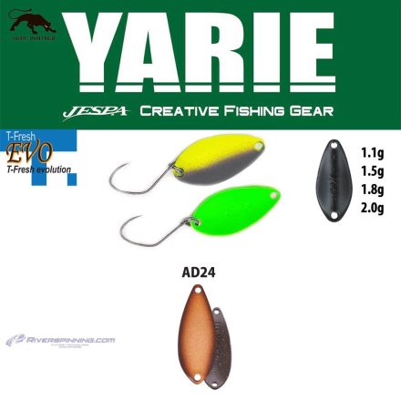 YARIE 710T T-FRESH EVO 1.5gr AD24 Oyster