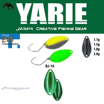 YARIE 710T T-FRESH EVO 1.5gr BJ-10 Uesama