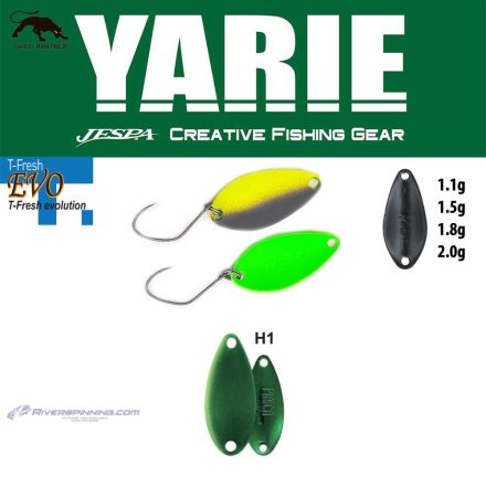 YARIE 710T T-FRESH EVO 1.5gr H1 Green Metallic