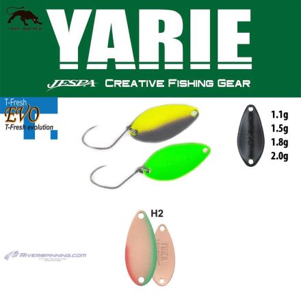 YARIE 710T T-FRESH EVO 1.5gr H2 Salmon