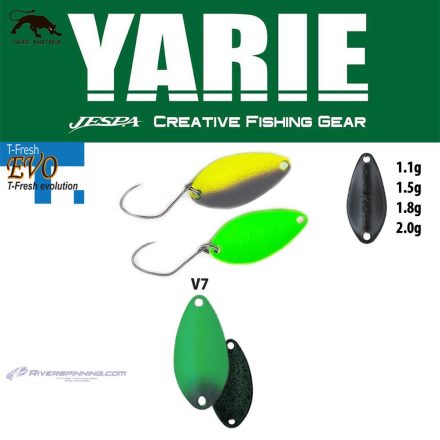 YARIE 710T T-FRESH EVO 1.5gr V7 Olive Mint