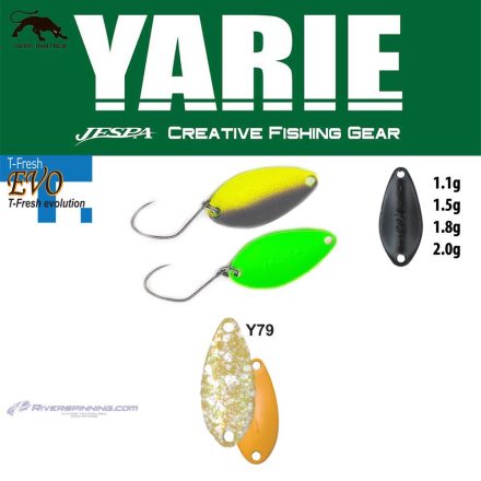 YARIE 710T T-FRESH EVO 1.5gr Y79 Zarame