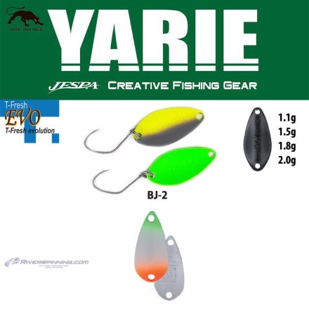 YARIE 710T T-FRESH EVO 1.8gr BJ-2 Carter