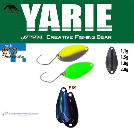 YARIE 710T T-FRESH EVO 2.0gr E69 Fire Blue