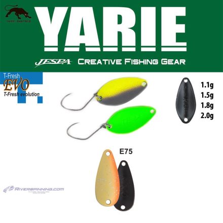 YARIE 710T T-FRESH EVO 2.0gr E75 Orange Peel