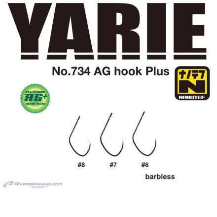 HOROG YARIE 734 AG PLUS NANOTEF 06 Barbless