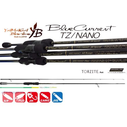 YAMAGA BLUE CURRENT 77TZ NANO GLOBAL STREAM SPECIAL 2.31m 1.5-13gr Fuji Titanium Torzite