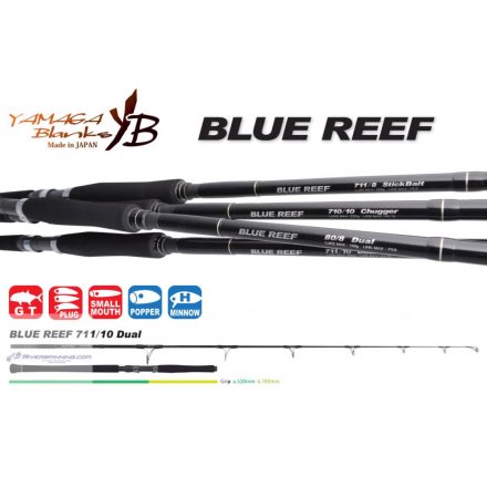 YAMAGA BLUE REEF GT 711/10 DUAL 2.47m Max 220gr